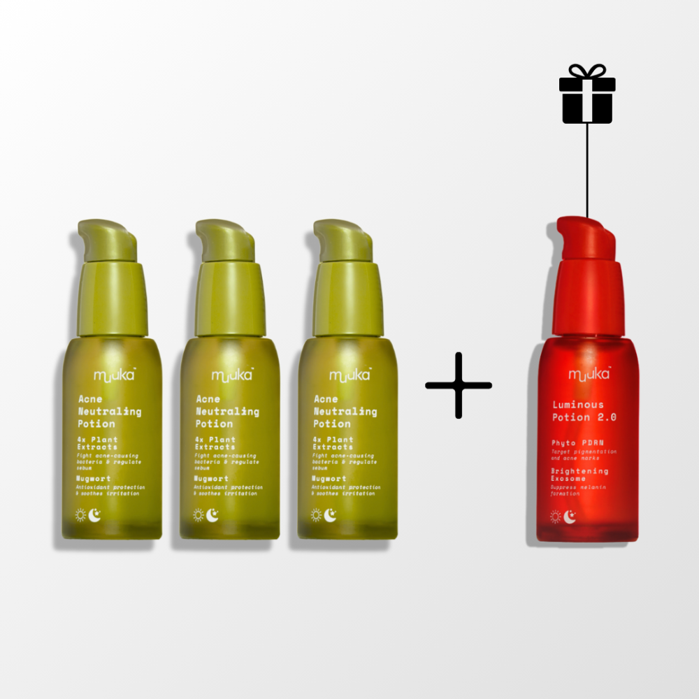 muuka Acne Neutraling Potion Trio Set